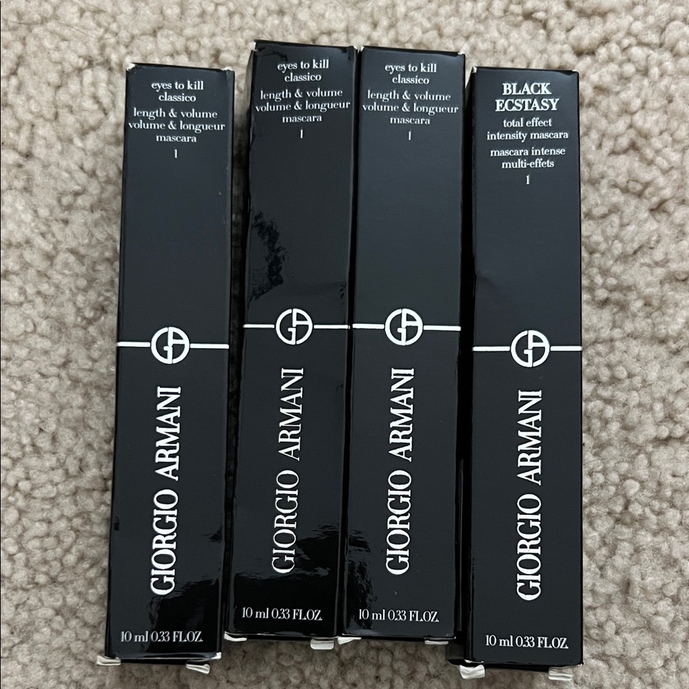 Giorgio Armani Black Mascara Set